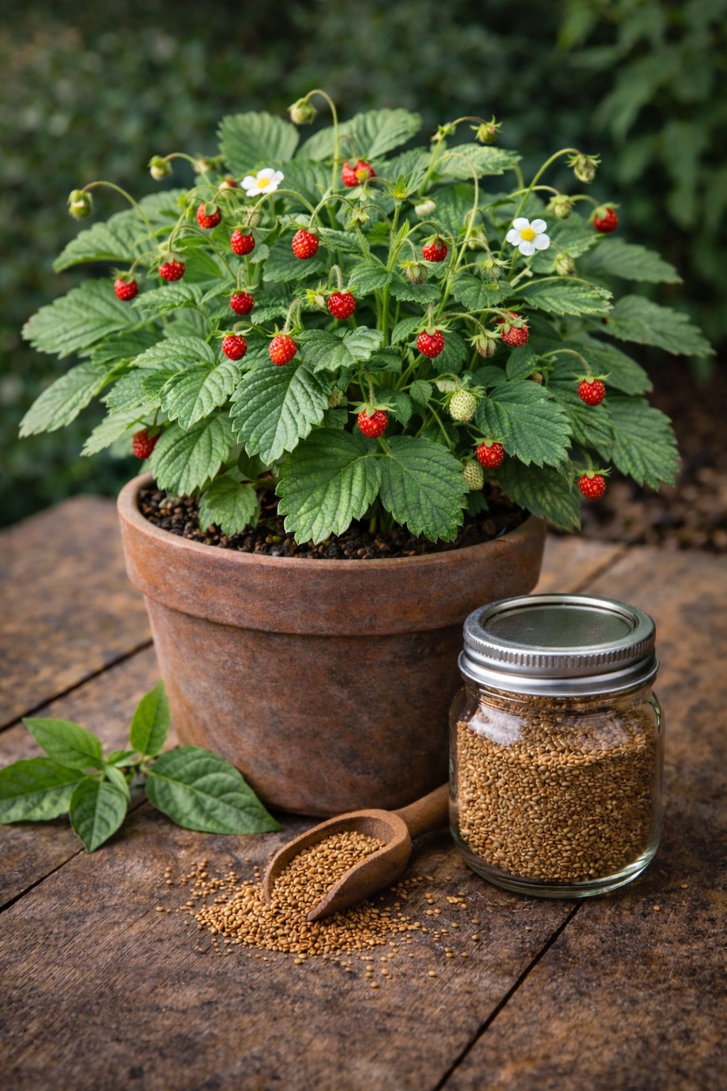 Alexandria Strawberry Seeds – Alpine Strawberry